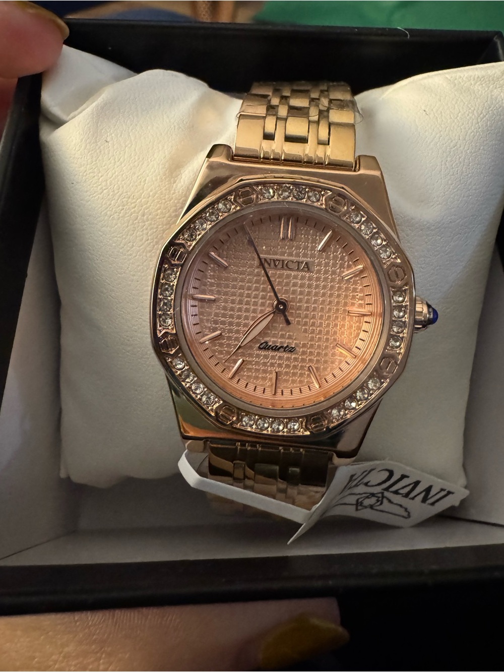 NEW IN BOX Invicta Wildflower 69370 Women’s Rose Gold Crystal Watch 33mm